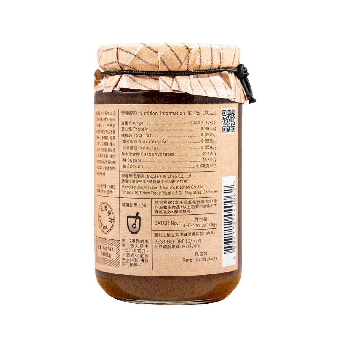 NICOLE'S KITCHEN 生磨鮮人蔘紅棗茶 (380g)