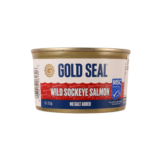 GOLD SEAL 野生紅肉三文魚 - 無加鹽 (213g)