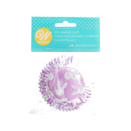WILTON 復活節箔製烘焙紙模 - 兔子 (24pcs)