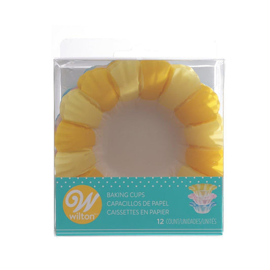 WILTON 復活節花朵烘焙紙模 (12pcs)