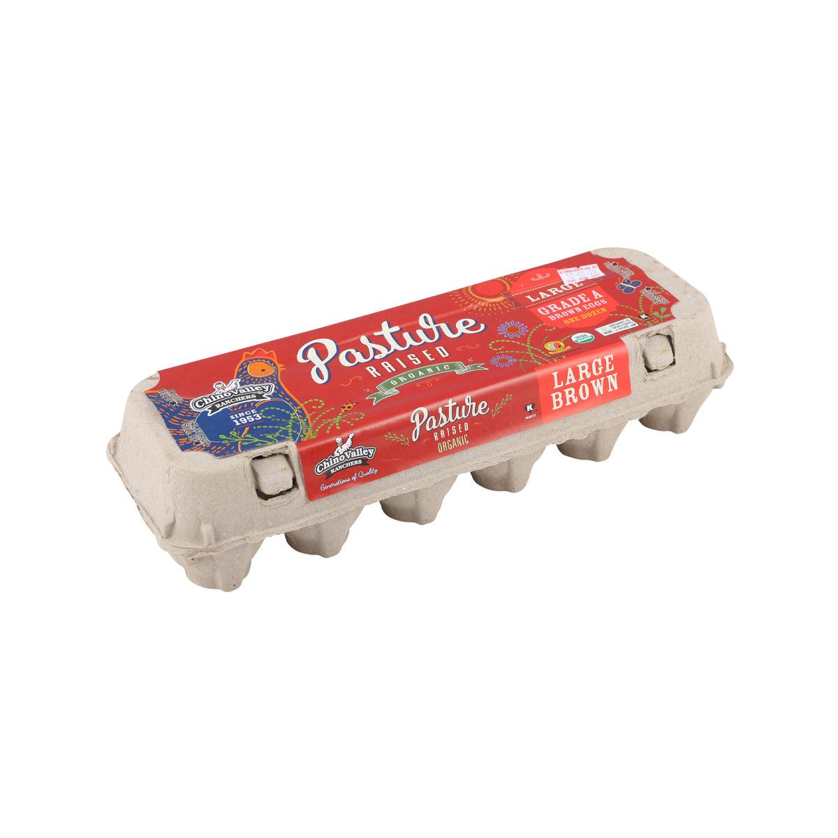 CHINO VALLEY 有機牧場飼養啡雞蛋 - 大 (12pcs)