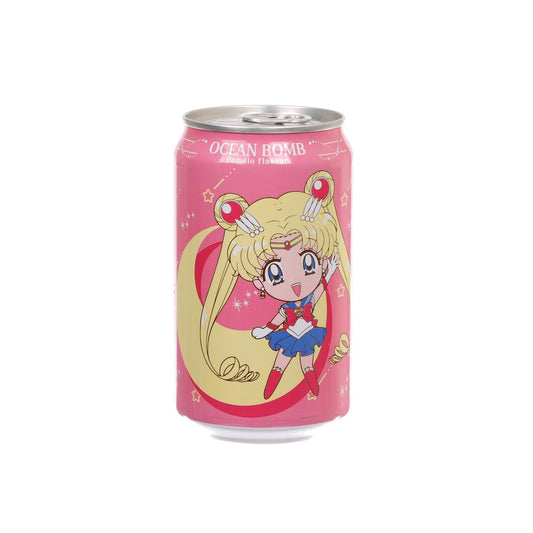 YHB OCEAN BOMB 黃金柚風味氣泡水 - 美少女戰士月野兔 [罐裝] (330mL)