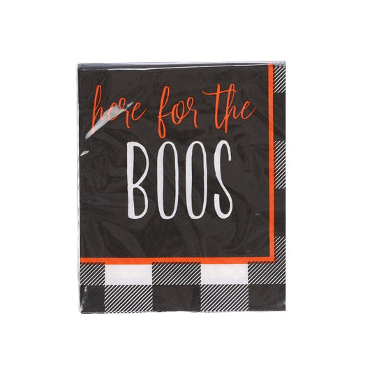 CREATIVE CONVERTING 萬聖節派對餐巾 - Here for the Boos (16)