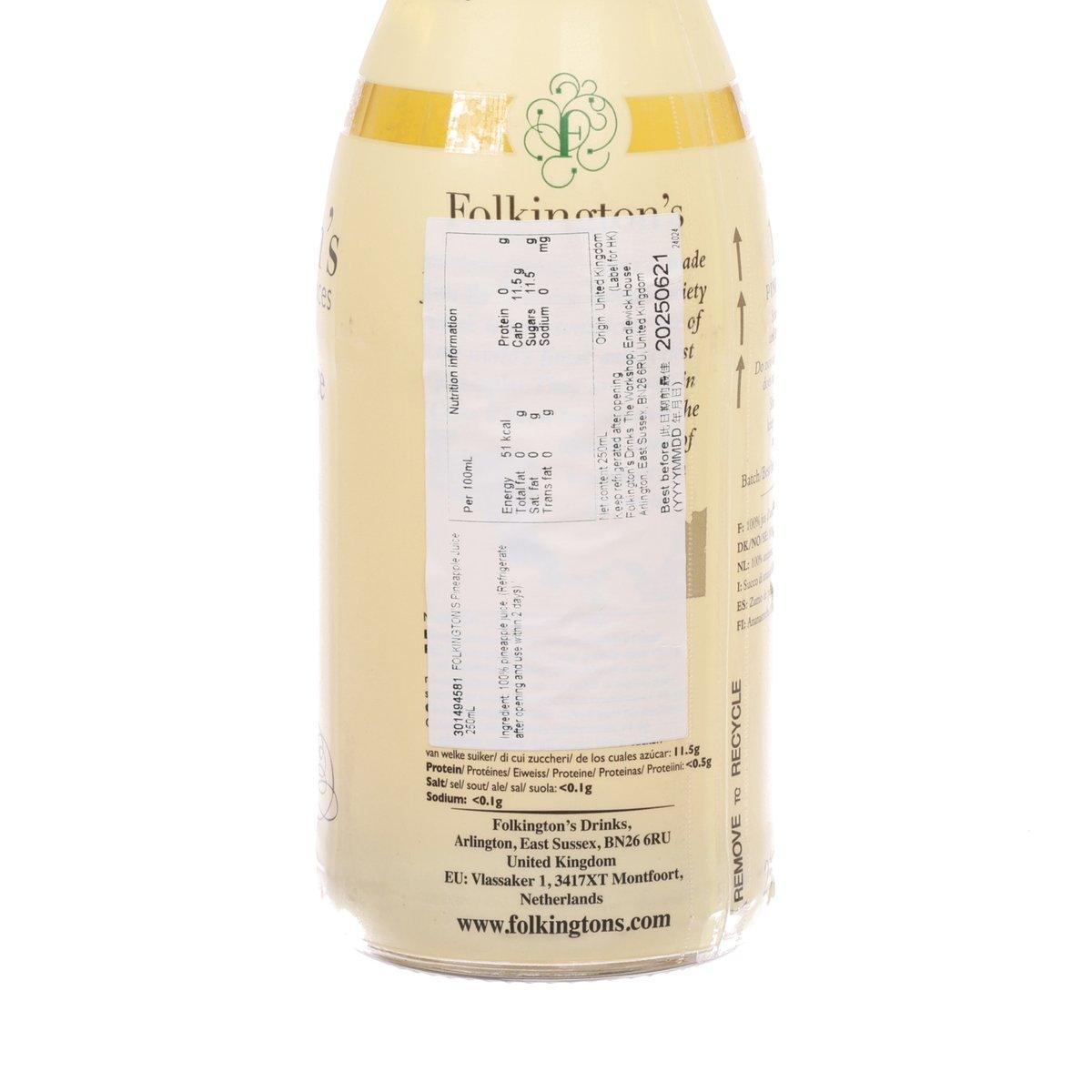 FOLKINGTON'S 菠蘿汁 (250mL)