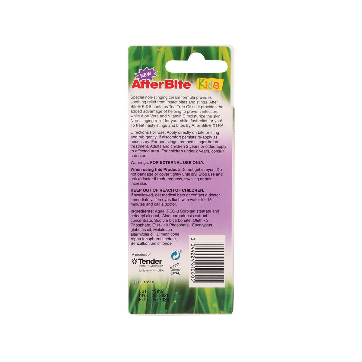 AFTERBITE 天然蚊咬止痕乳霜 兒童配方 (20g)