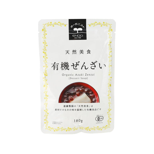 遠藤製餡 有機紅豆湯 (180g)
