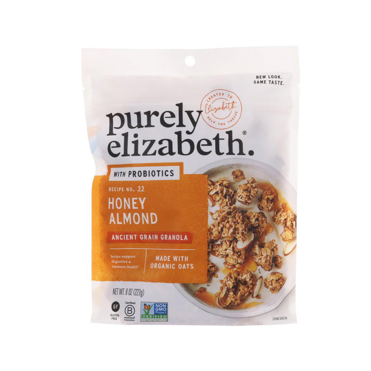 PURELYELIZABETH 無麩質益生菌蜂蜜杏仁燕麥早餐 (227g)
