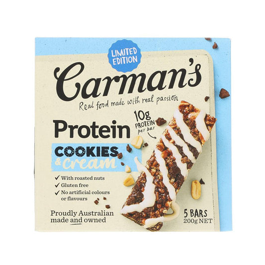 CARMAN'S 忌廉曲奇蛋白質棒 (200g)