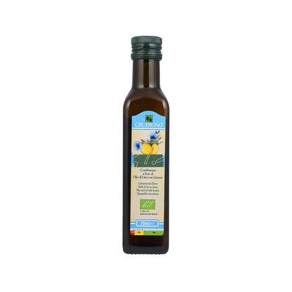 CRUDIGNO 有機冷壓檸檬味亞麻籽油 (250mL)