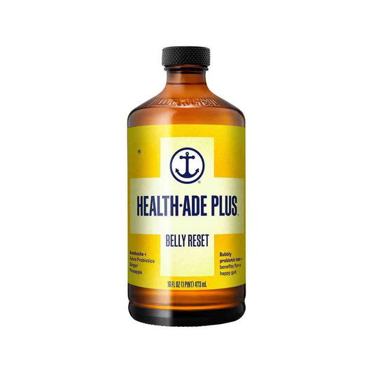 HEALTH ADE KOMBUCHA 有機薑和菠蘿味益生菌紅茶菌 - 腹部重整 (473mL)