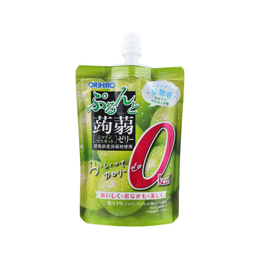 ORIHIRO 零卡路里蒟蒻飲料 - 青提子味 (130g)