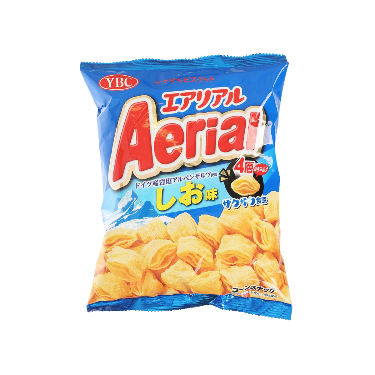 YBC Aerial 粟米脆酥 - 德國岩鹽味 (65g)