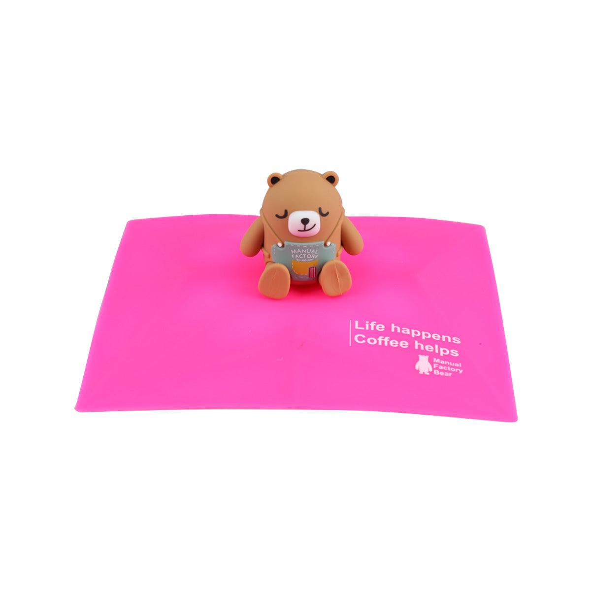MANUAL FACTORY MF Bear 杯蓋 - 正方形
