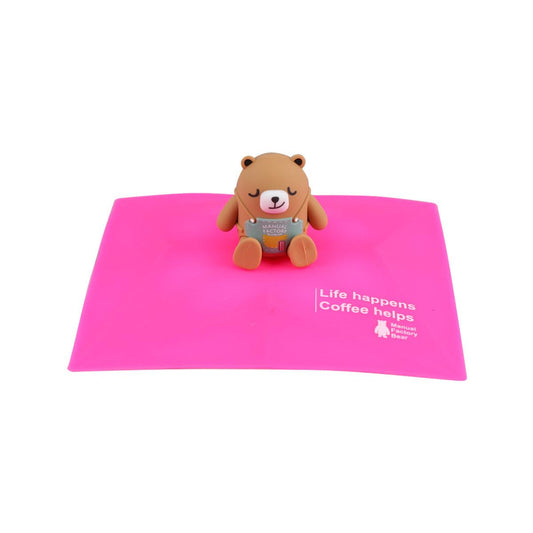 MANUAL FACTORY MF Bear 杯蓋 - 正方形