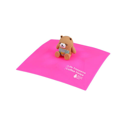 MANUAL FACTORY MF Bear 杯蓋 - 正方形