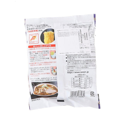 西山製麵 札幌直送熟成乾燥拉麵 - 醬油味 (115g)