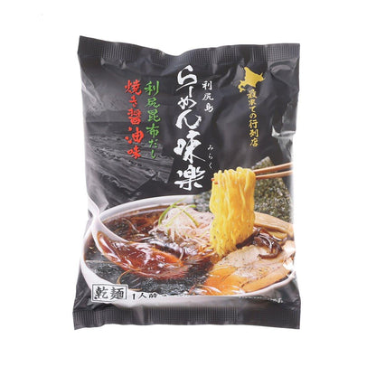 西山製麵 利尻味樂乾燥拉麵 - 燒醬油味 (120g)