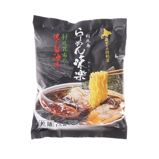 西山製麵 利尻味樂乾燥拉麵 - 燒醬油味 (120g)