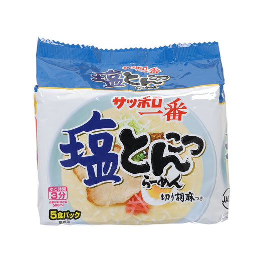 SANYOFOODS 札幌一番 鹽味豬骨湯即食拉麵 (485g)