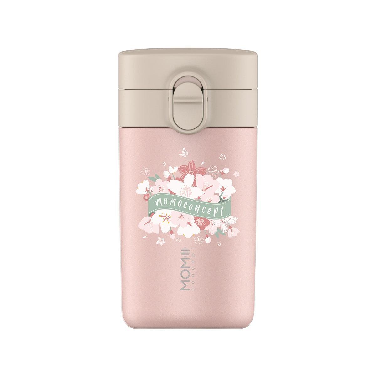 MOMOCONCEPT 馥芮白 · 彈跳保溫咖啡杯 (櫻花限定款) 310mL - 桃桃風味 - 櫻
