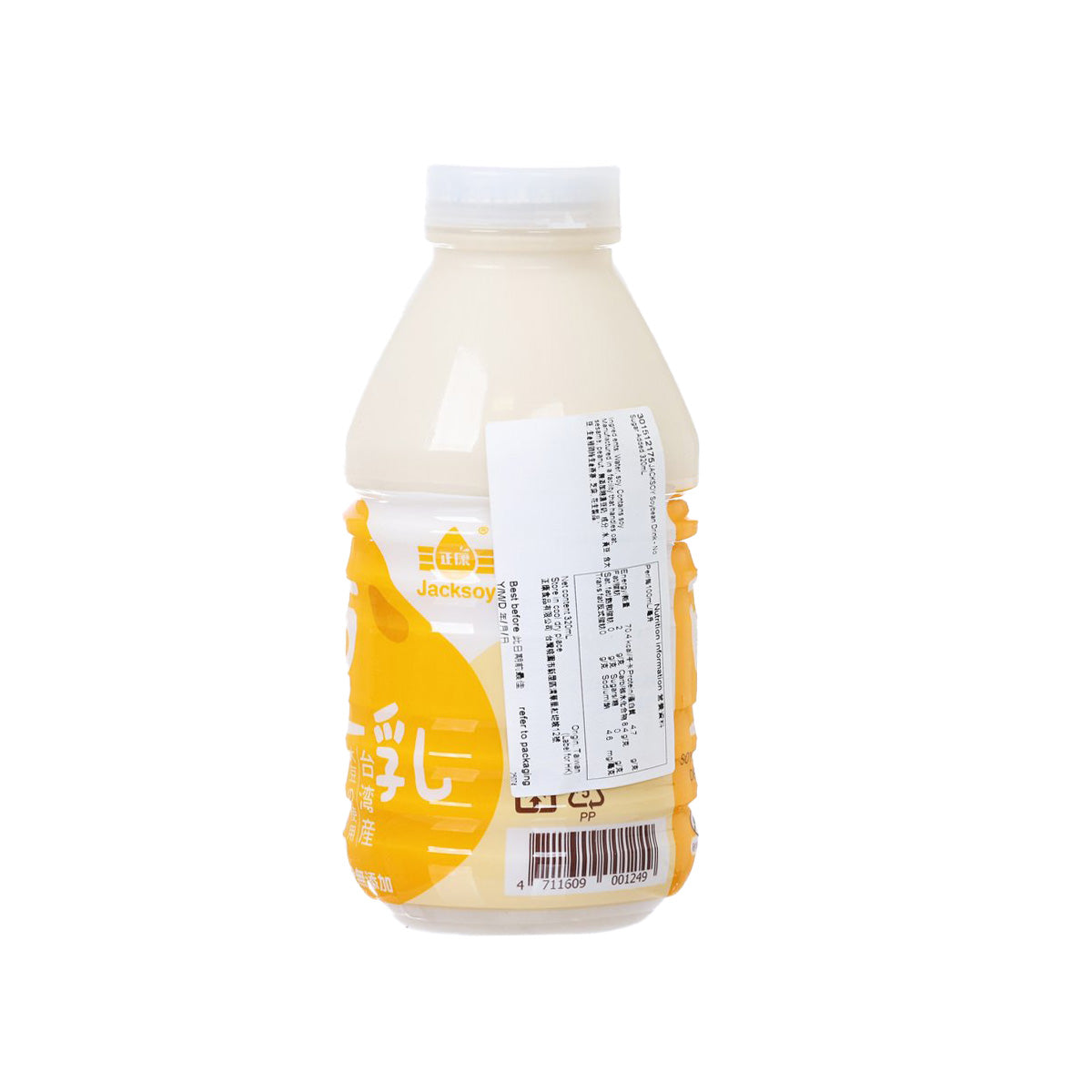 JACKSOY 無添加糖濃豆奶 (320mL)