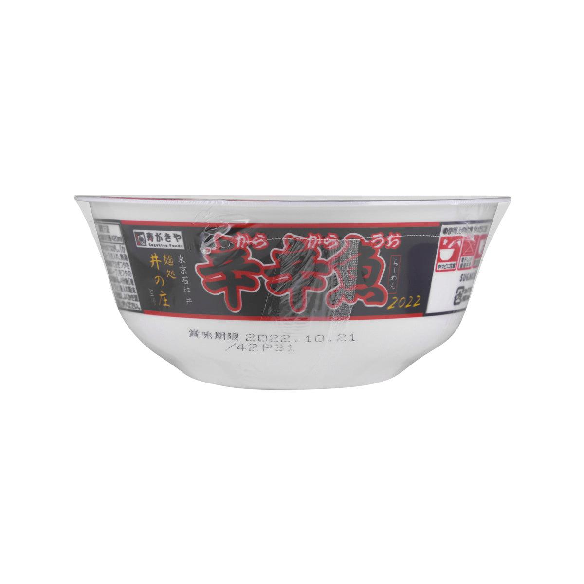 SUGAKIYA 麵處井之庄監修 碗裝辛辛魚拉麵 (136g)