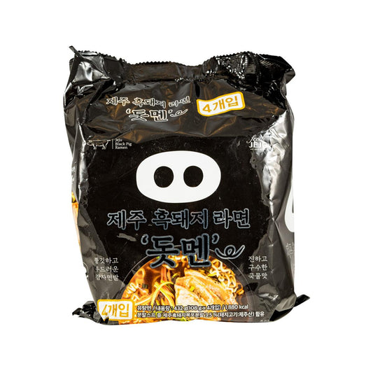 COLOR SUGAR 濟州黑毛豬麵 (4 x 118g)