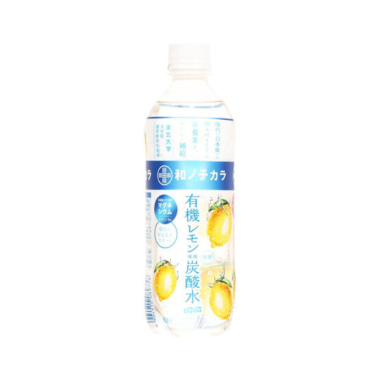 DYDO 有機檸檬無糖炭酸水 [膠樽裝] (500mL)
