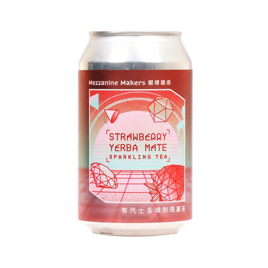 閣樓釀造 有汽士多啤梨瑪黛茶 (330mL)