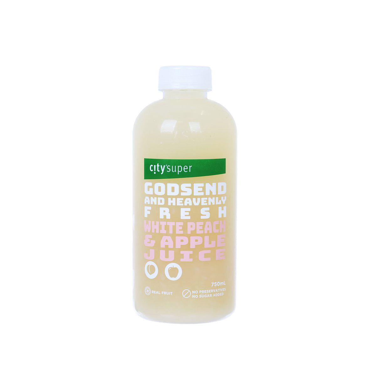 CITYSUPER 白桃蘋果汁 (750mL)