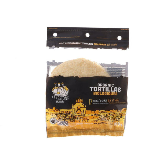 BAKESTONE BROTHERS 有機小麥及玉米墨西哥薄餅 (300g)