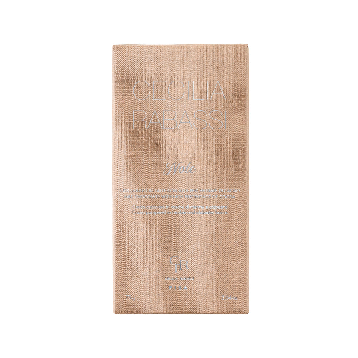 CECILIA TESSIERI RABASSI 60%可可牛奶朱古力 (75g)