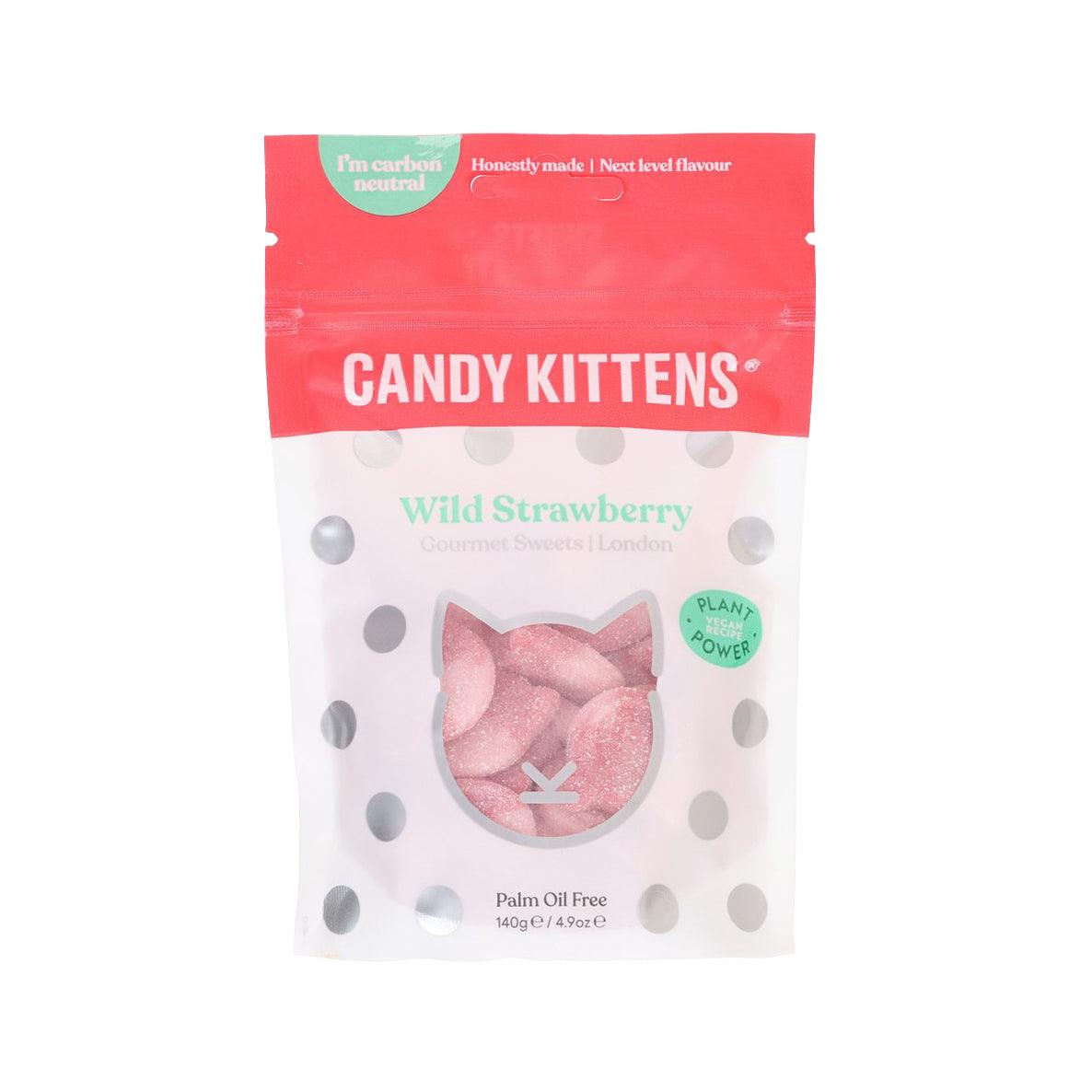 CANDY KITTENS 純素果汁貓貓軟糖 - 野莓 (140g)