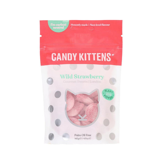 CANDY KITTENS 純素果汁貓貓軟糖 - 野莓 (140g)