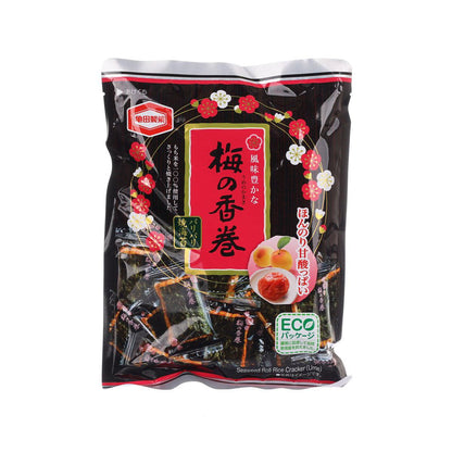 龜田製菓 梅之香卷燒海苔米餅 (55g)