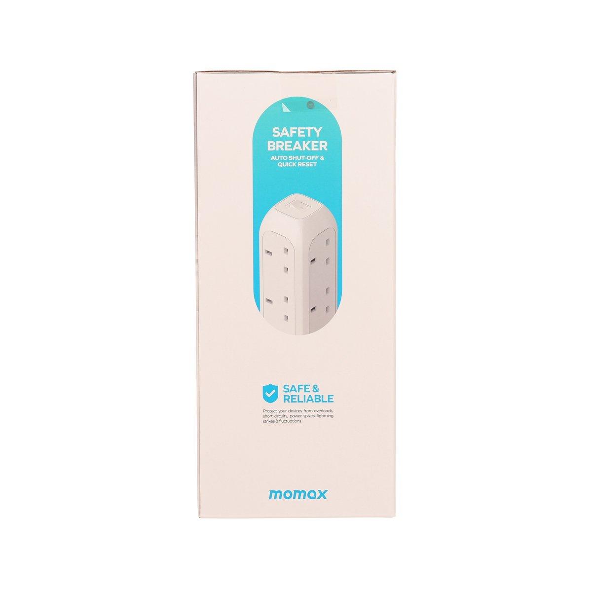 MOMAX ONEPLUG PD20W 2A2C 11位拖板