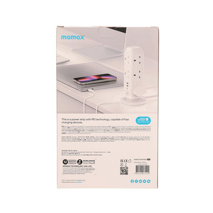 MOMAX ONEPLUG PD20W 2A2C 11位拖板
