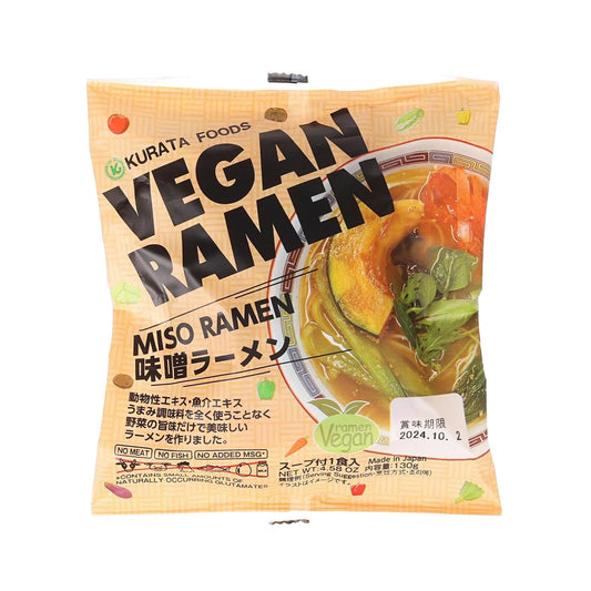 KURATA 純素拉麵 - 味噌味 (130g)