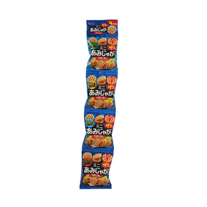 桃哈多 Amijyaga 迷你薯格 - 鹽味 (4 x 11g)