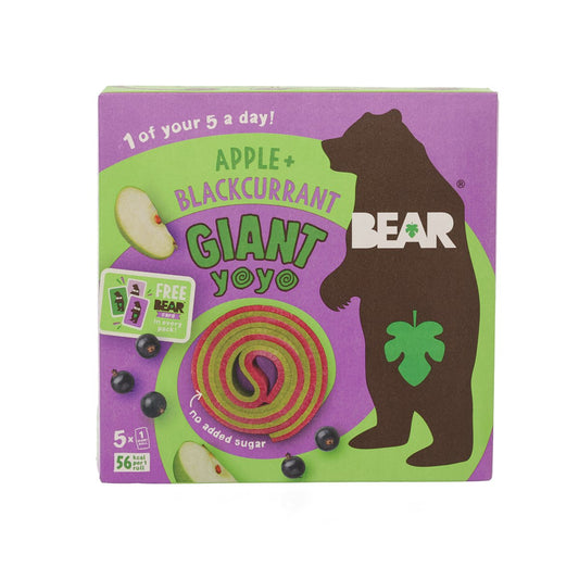 BEAR 蘋果及黑加侖子味水果卷 (100g)