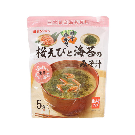 SANJIRUSHI 即沖櫻花蝦海苔味噌湯 (85g)