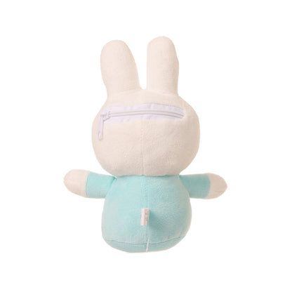 MIFFY 毛絨公仔袋附香口膠 - 粉藍色 (1pc)