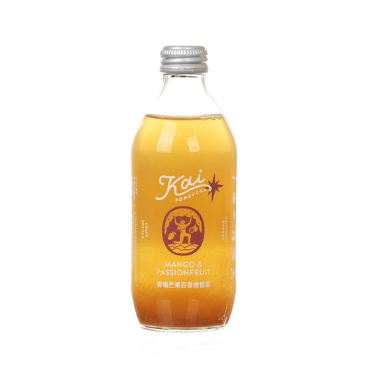 KAI KOMBUCHA 有機芒果百香康普茶 (330mL)