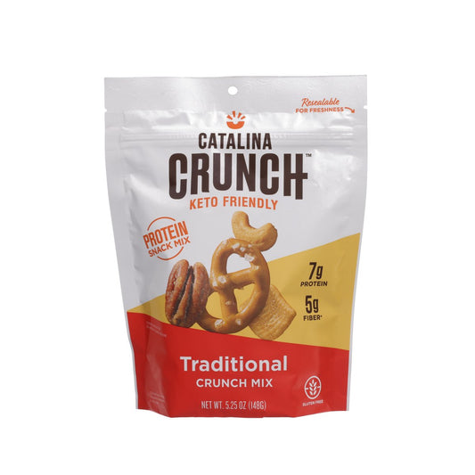 CATALINA CRUNCH 堅果及椒鹽脆餅什錦小食 - 傳統鹽味 (148g)