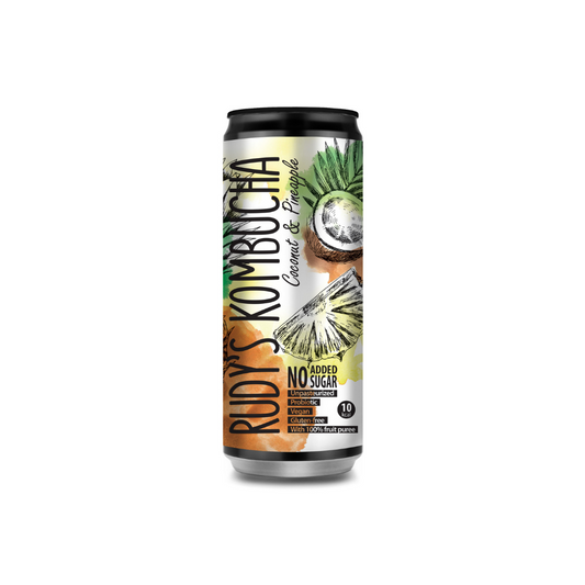 RUDY'S KOMBUCHA 椰子菠蘿紅茶菌 (330mL)