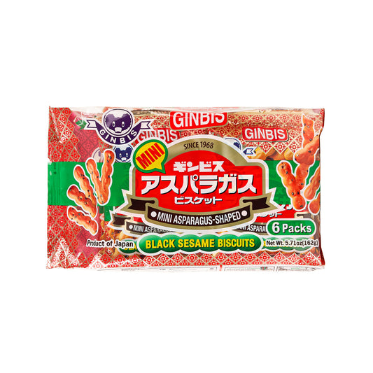GINBIS 迷你芝麻餅乾條 (6 x 27g)