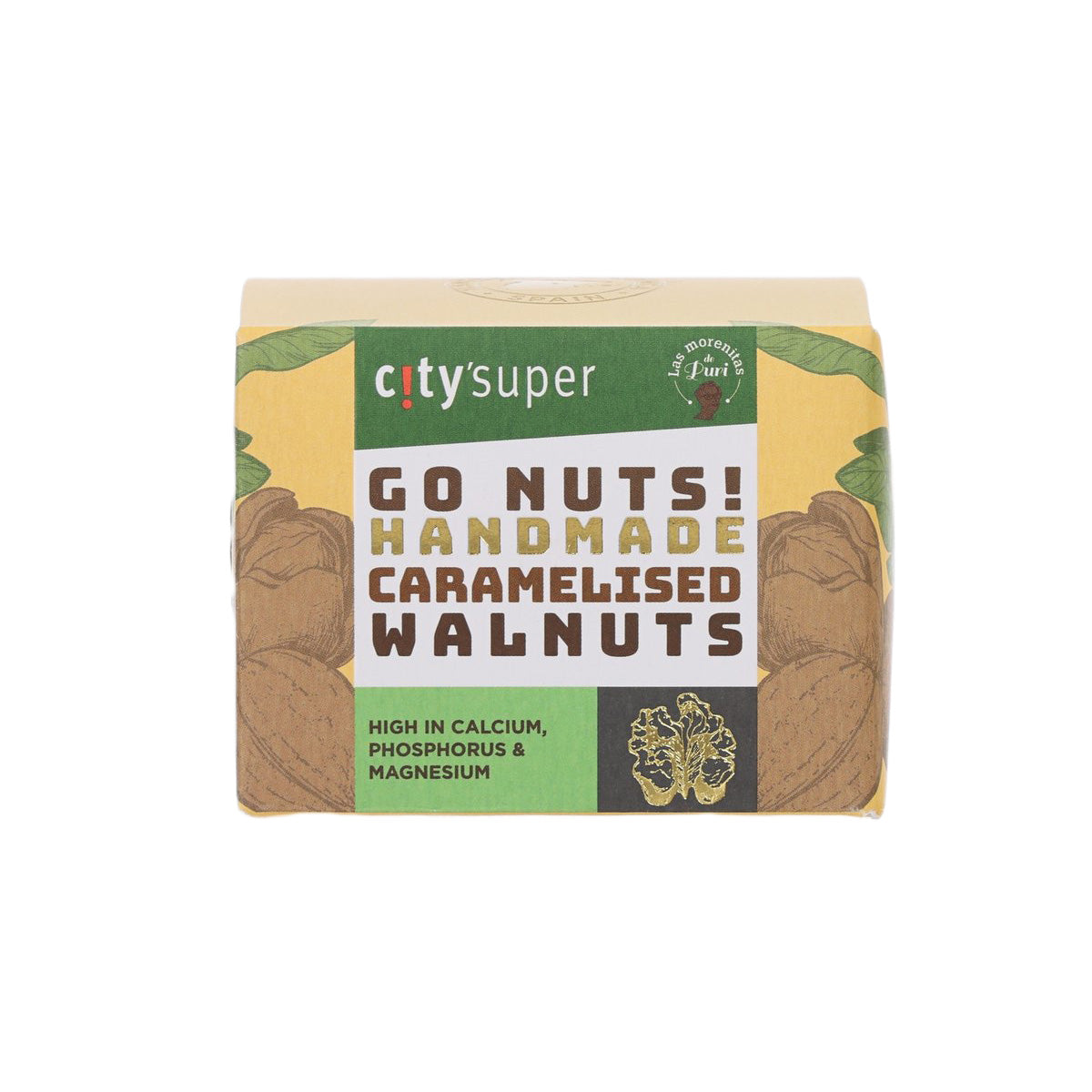 CITYSUPER X LAS MORENITAS 手工製焦糖合桃 (50g)