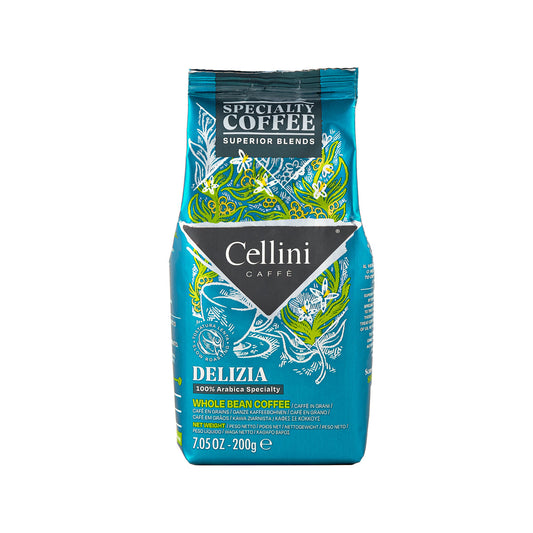 CELLINI Delizia 100% 阿拉比卡精品咖啡豆 (200g)