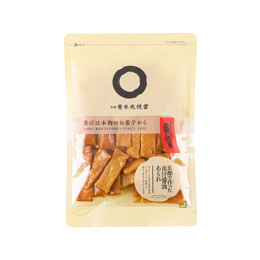 青木光悅堂 京都醬油味米菓 (100g)