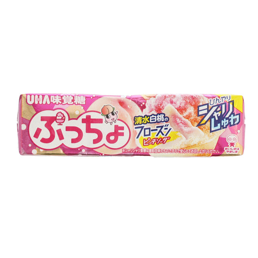 UHA 味覺糖 Puccho 軟糖 - 冰感桃味梳打味 (50g)